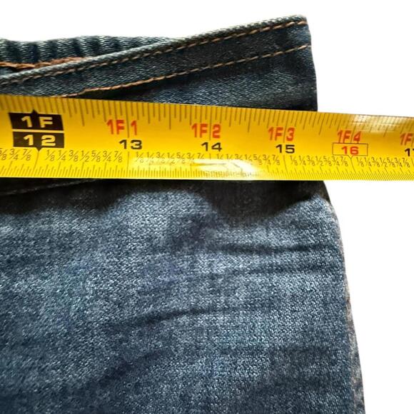Vintage 90s Bay Britches Stretch Jeans Sz 13/14 – Medium Wash Straight Leg USA - Picture 7 of 8